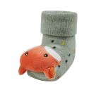 Sterntaler Baby Rasselsocken Fuchs eisgrün Gr. 16