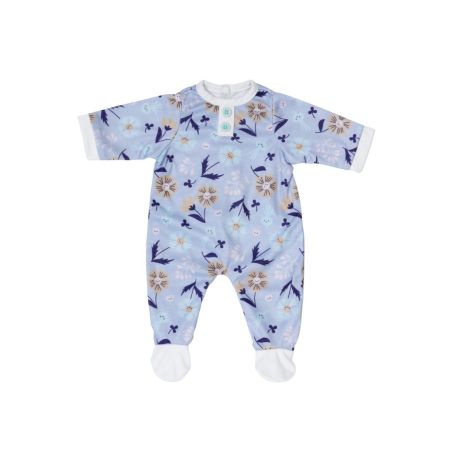 BABY born Strampler Blau 43cm