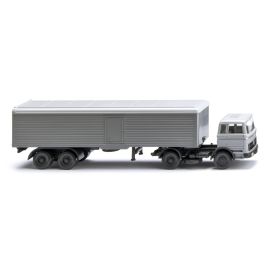 WIKING Koffersattelzug (MB 1620) silbergrau