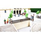 NOCH H0 Balustrade, 22,5 cm lang, 1,4 cm hoch