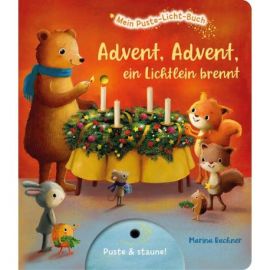 Puste-Licht-Buch Advent, Advent, ein