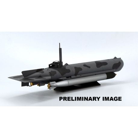 Model Set German Midget Submarine Type Molch, Revell Modellbausatz mit Basiszubehör
