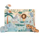 Setpuzzle Tierlaute Safari