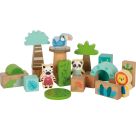 Holzbausteine Jungle Friends