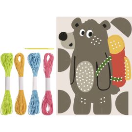 Stickset Bär