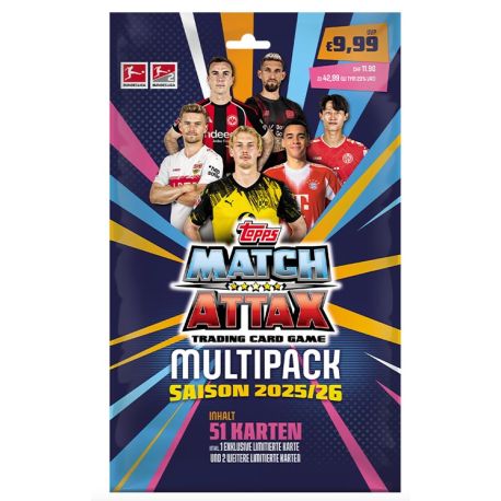 Match Attax Bundesliga 25/26 Multipack