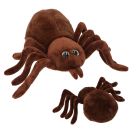 Adventure World Plüsch Spinne 20 cm braun