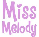 Miss Melody Push Radierer