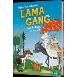 Die Lama-Gang. Mit Herz   Spucke 4: Auf die Hufe, fertig los!