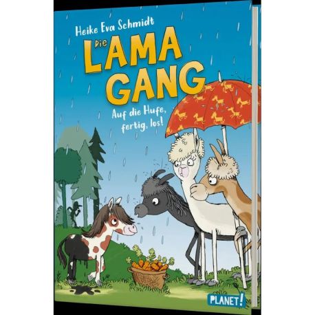 Die Lama-Gang. Mit Herz   Spucke 4: Auf die Hufe, fertig los!