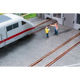 H0 PREMIUM Straßenfolie Kopfsteinpflaster, dunkelgrau H0 PREMIUM Straßenfolie Kopfsteinpflaster, dunkelgrau