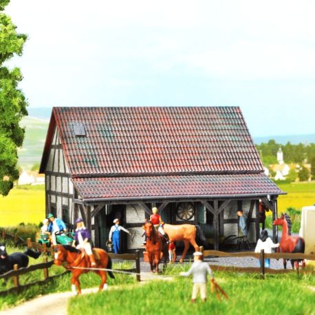 Pferdestallung H0