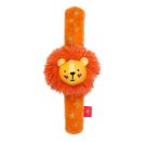 Plüschiges Glitzer-Schnapparmband