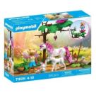 PLAYMOBIL 71839 Zauberhafter Einhorn-Stall für Mama und Fohlen