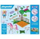 PLAYMOBIL 71839 Zauberhafter Einhorn-Stall für Mama und Fohlen