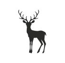 Timbres et tampons encreursStamps and stamp padsStempels en stempelkussensStempel Weihnachten   Christmas Deer