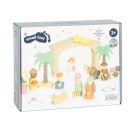 Spielset Holzkrippe Weihnachtsgeschichte