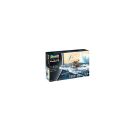 Starter Kit German Submarine Type VII C/41, Revell Modellbausatz mit Basiszubehör