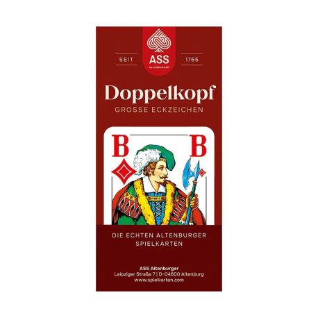 Doppelkopf große Eckzeichen französisches Bild