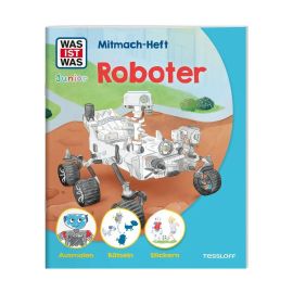 WAS IST WAS Junior Mitmach-Heft Roboter
