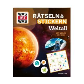 WAS IST WAS Rätseln und Stickern: Weltall