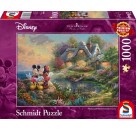 Schmidt Spiele Puzzle: Disney, Sweethearts Mickey & Minnie 1000 Teile