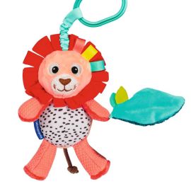 Ravensburger 4850 Play+ Rassel-Löwe, Kuscheltier mit Rassel, Clip zum Befestigen, Zahnungshilfe, Baby-Spielzeug ab 0 M