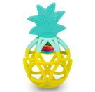 Ravensburger 4869 Play+ Rassel-Greifling: Ananas, Zahnungshilfe, Silikon Baby-Spielzeug ab 0 Monate