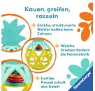 Ravensburger 4869 Play+ Rassel-Greifling: Ananas, Zahnungshilfe, Silikon Baby-Spielzeug ab 0 Monate