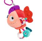 Ravensburger 4871 Play+ Pop-it Piranha (rot), Kuscheltier mit vielen Spieleffekten, Baby-Spielzeug ab 0 Monaten