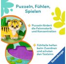 Ravensburger 4872 play+ Magnetisches Holz-Fühl-Puzzle: Dschungel