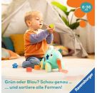 Ravensburger 4875 Play+ Musikalisches Formen und Farben Chamäleon, Farben- und Formensortierer, mit Licht- und Soundef