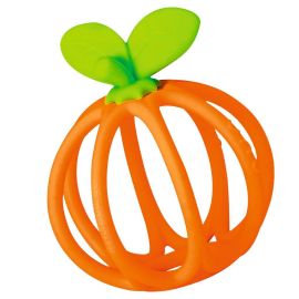 Ravensburger Play+ Kuller-Greifling: Orange – Zahnungshilfe, Silikon Baby-Spielzeug ab 0 Monate