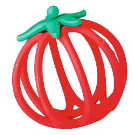 Ravensburger Play+ Kuller-Greifling: Tomate – Zahnungshilfe, Silikon Baby-Spielzeug ab 0 Monate