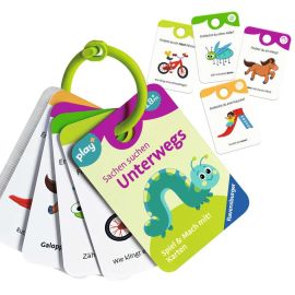 Ravensburger Play+ Spiel und Mach mit! Karten: Sachen suchen: unterwegs – Activity Karten für Kleinkinder ab 18 Monate