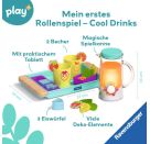 Ravensburger Play+ Getränke-Spiel-Set: Cool Drinks, Pretend Play Set, Spielzeug ab 18 Monate, Küchenzubehör