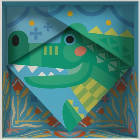 Ravensburger CreArt - Malen nach Zahlen 25865 - Do it together: Krokodil - für Erwachsene und Kinder