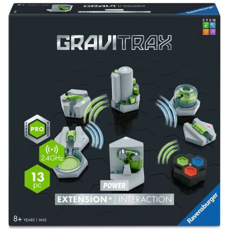 Ravensburger GraviTrax POWER Erweiterung Interaction. Elektronisches Zubehör für Kugelbahnen für Kinder ab 8 Jahren. K