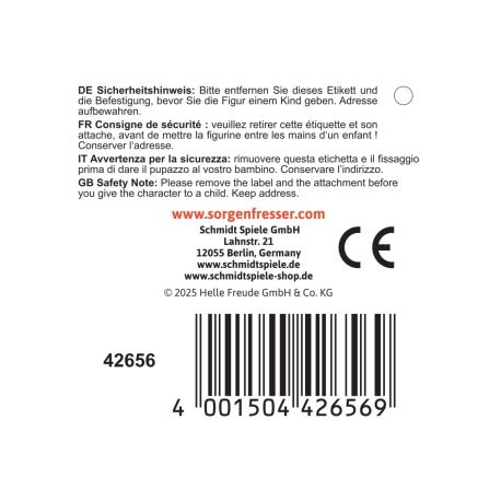 Sorgenfresser Jenna, 25 cm