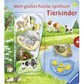 Ravensburger 43812 Mein großes Puzzle-Spielbuch: Tierkinder