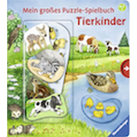 Ravensburger 43812 Mein großes Puzzle-Spielbuch: Tierkinder
