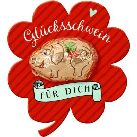 Schoko-Glücksschwein - Viel Glück
