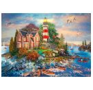 PU500T.Leuchtturm am Felsen