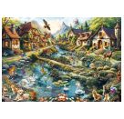 PU1000T.Dörfchen am Waldesrand