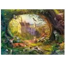 PU1000T.Märchenschloss im Waldzauber