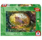 PU1000T.Märchenschloss im Waldzauber