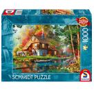 PU1000T.Wassermühle im Herbst