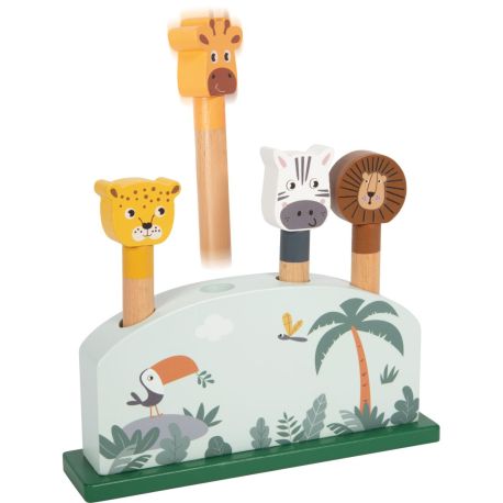 Steckspiel hüpf.Tiere Safari