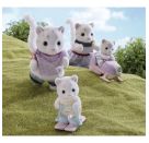 Schneeleoparden Familie