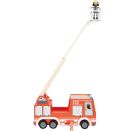 Feuerwehrauto aus Holz